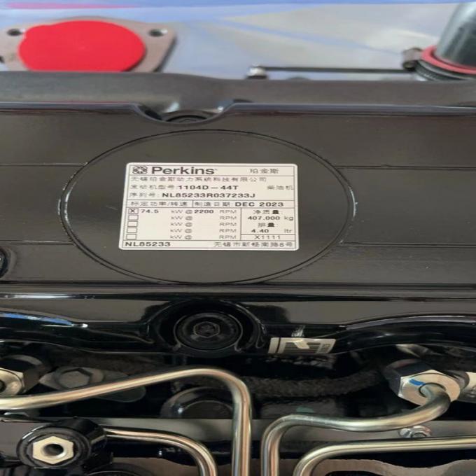 Engine Assembly1104D-44t เพอร์กินส์ with 74.5kw Power Output Nl85233r